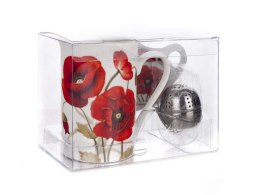3 częściowy zestaw do herbaty Red Poppy