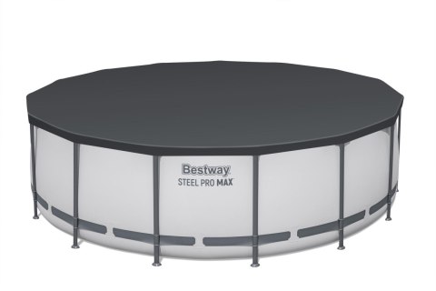 Basen stelażowy Steel Pro MAX 457x122 15FT BESTWAY 5w1 + Akcesoria
