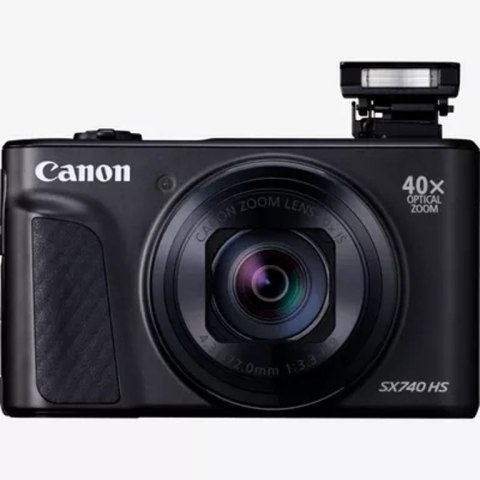 Canon PowerShot SX740 HS Lite Edition 1/2.3" Kompaktowy aparat fotograficzny 20,3 MP CMOS 5184 x 3888 px Czarny