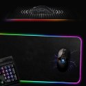 Gamingowa podkładka pod myszkę i klawiaturę dla graczy RGB LED rozm. 30x80cm