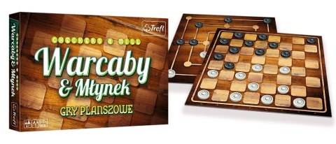 Gra Warcaby i Młynek | Trefl
