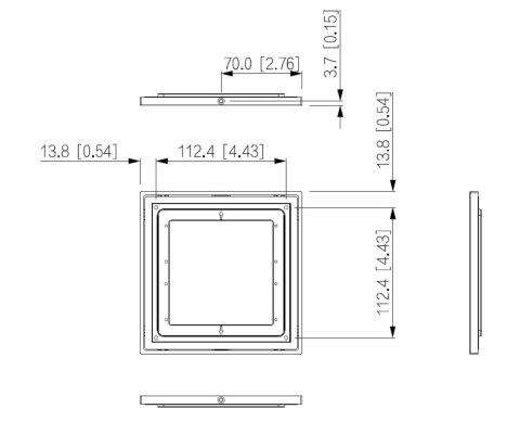PANEL MONTAŻOWY VTM77 DAHUA