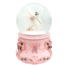Pozytywka Tańcząca Baletnica w Szklanej Kuli 15cm - MG-963