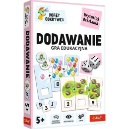 Trefl: Gra - Dodawanie (Mały odkrywca) / Kazstudio , Rodzina Treflików