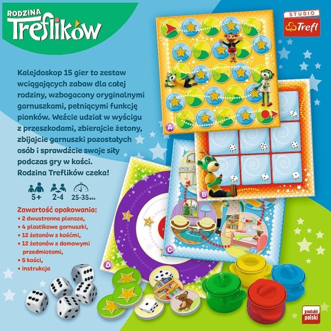 Trefl | Gra rodzinna | Rodzina Treflików | Kalejdoskop 15 Trefliki