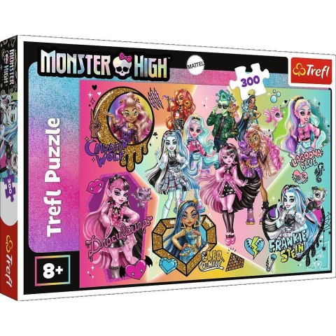 Trefl: Puzzle 300el. - Monster High: Zombie górą!