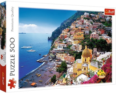 Trefl | Puzzle 500el. | Positano, Wybrzeże Amalfickie, Włochy