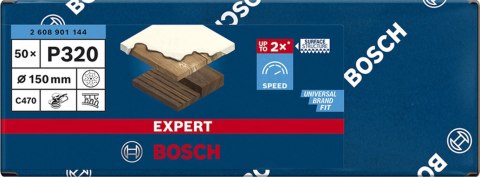 Bosch Expert C470 50 szt. Tarcza szlifująca