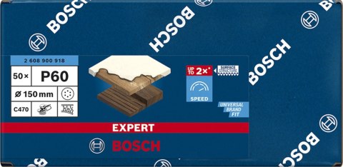 Bosch Expert C470 50 szt. Tarcza szlifująca