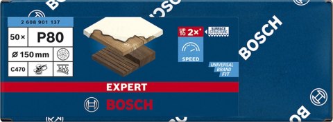Bosch Expert C470 50 szt. Tarcza szlifująca