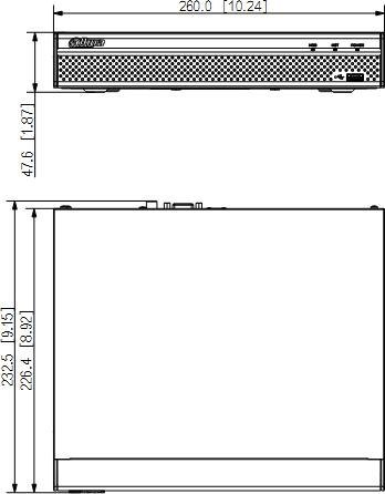 Rejestrator Ip Dahua NVR4104HS-P-4KS3-1×960G/SSD