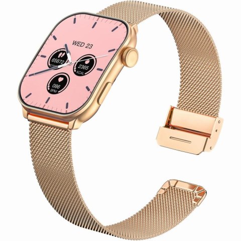 SMARTWATCH UNISEX GRAVITY GT28-8 - ROZMOWY BLUETOOTH, DODATKOWY PASEK (sg037g)