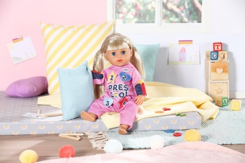 BABY born Kindergarten Romper+Badges Kombinezon jednoczęściowy dla lalek