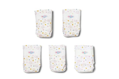 BABY born Nappies, 5 pack Pieluchy dla lalek