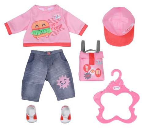 BABY born Snack Shop Outfit 43cm Zestaw ubrań dla lalek