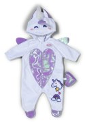 BABY born Unicorn Onesie 43cm Kombinezon jednoczęściowy dla lalki