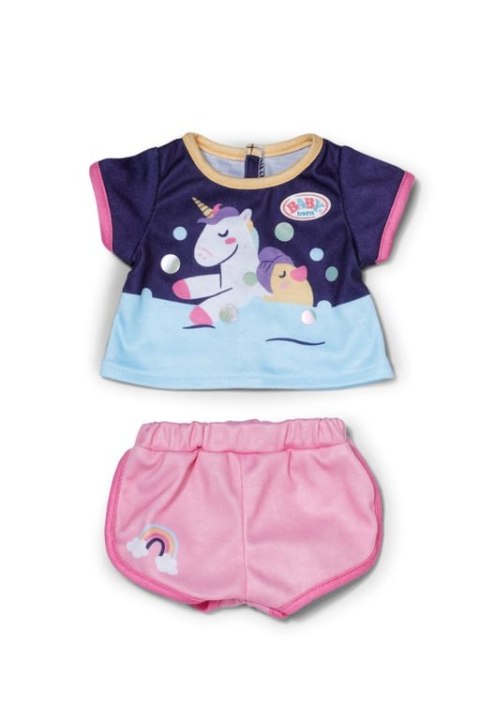 BABY born Unicorn Short Pyjamas 43cm Koszula nocna dla lalek