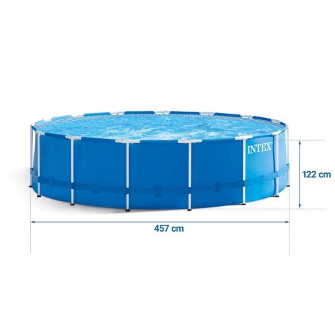 Basen ogrodowy stelażowy 457 x 122 cm 21w1 INTEX 28242