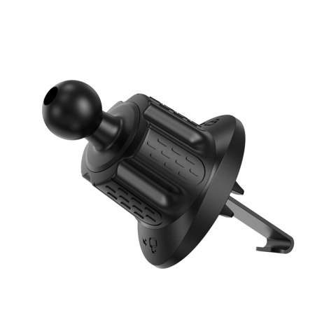 Crong Carclip Air Vent - Uniwersalny uchwyt samochodowy na kratkę nawiewu (czarny)