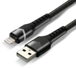 KABEL USB-A / Lightning Apple iPhone LED RGB everActive CBB-1IBR 100cm 2,4A