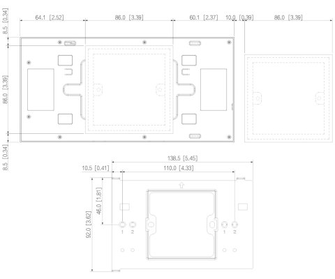 PANEL WEWNĘTRZNY SCP3022B-IBZ IP / Wi-Fi / 2-Wire DAHUA