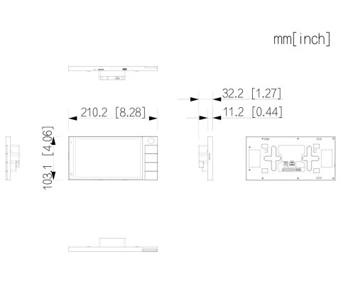 PANEL WEWNĘTRZNY SCP3022B-IBZ IP / Wi-Fi / 2-Wire DAHUA