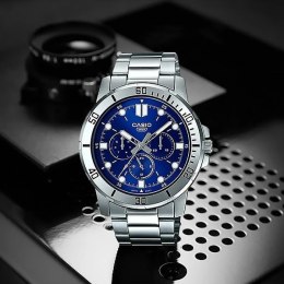 ZEGAREK MĘSKI CASIO MTP-VD300D-2E (zd268b) + BOX