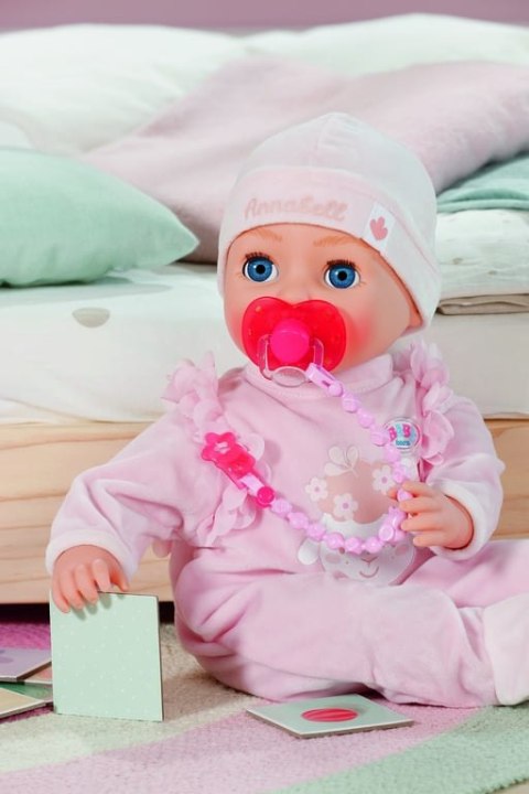 BABY born Dummy with Clip 2 assorted Smoczek i uchwyt na smoczek dla lalki