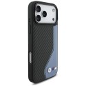 BMW M Carbon Logo MagSafe - Etui iPhone 17 Pro Max (niebieski)