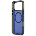 BMW M IML Metal Buttons & Logo MagSafe - Etui iPhone 17 Pro Max (czarny / niebieski)