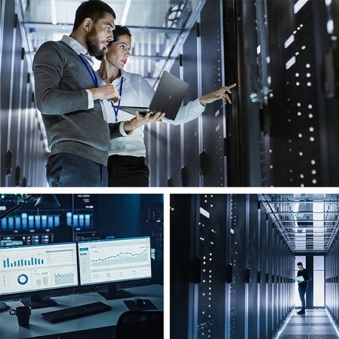 Qoltec Zasilacz awaryjny UPS 3 - fazowy | 20kVA | 16KW | LCD | EPO | SNMP | USB | On-line | Low frequency