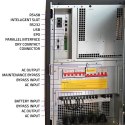 Qoltec Zasilacz awaryjny UPS 3 - fazowy | 20kVA | 16KW | LCD | EPO | SNMP | USB | On-line | Low frequency