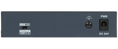 SWITCH POE DS-3E0106P-E/M(B) 4-PORTOWY Hikvision