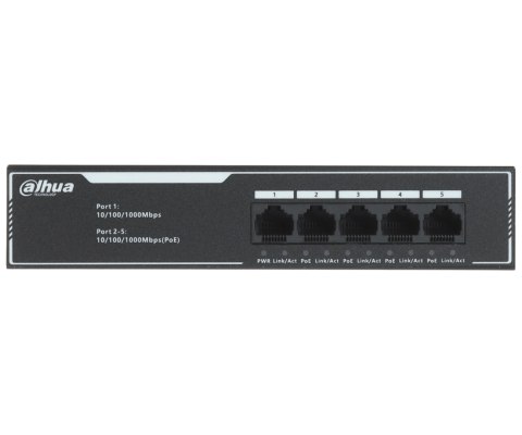 SWITCH POE SG1005LP 5-PORTOWY, 4 PoE DAHUA