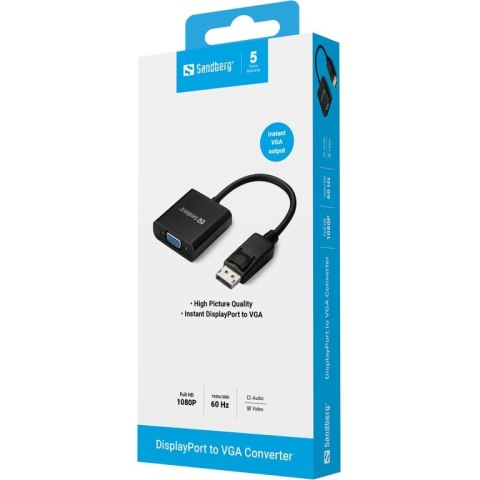 Sandberg Adapter DisplayPort>VGA