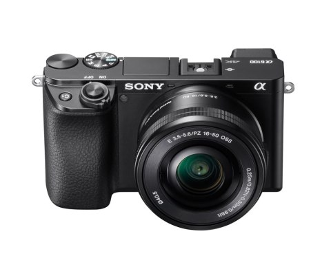 Sony α 6100 Bezlusterkowiec 24,2 MP CMOS 6000 x 40000 px Czarny