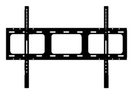 Yealink MB-WallMount-650 Mocowanie ścienne Czarny