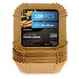 Papier do pieczenia wkładki do frytkownicy 20 cm Berdsen - 100 szt