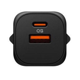 Spigen Essential EE352EU GaN Pro - Ładowarka sieciowa USB-C + USB-A 35W (Black)