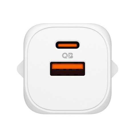 Spigen Essential EE352EU GaN Pro - Ładowarka sieciowa USB-C + USB-A 35W (White)