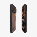 Spigen Ultra Hybrid Mag MagSafe - Etui do iPhone 17 Pro (Frost Black / Orange)