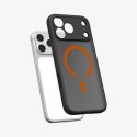 Spigen Ultra Hybrid Mag MagSafe - Etui do iPhone 17 Pro Max (Frost Black / Orange)