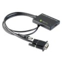 Techly 301665 adapter kablowy 0,3 m VGA (D-Sub) HDMI Czarny