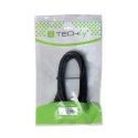 Techly ICOC DSP-H12-020 adapter kablowy 2 m DisplayPort HDMI Czarny