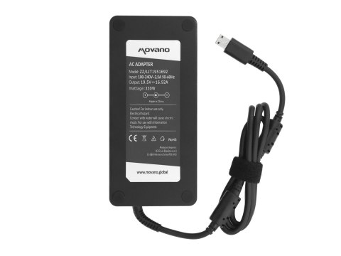Zasilacz Movano 19.5V 16.92a (USB) 330W do MSI