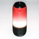Bezprzewodowy inteligentny głośnik LED V-TAC z technologią bluetooth 2x3W USB micro SD czarny VT-7456