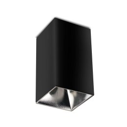 Oprawa sufitowa V-TAC GU10 kwadrat natynkowa czarny+ciemny chrom 74x74x140mm VT-882SQ 3 lata gwarancji