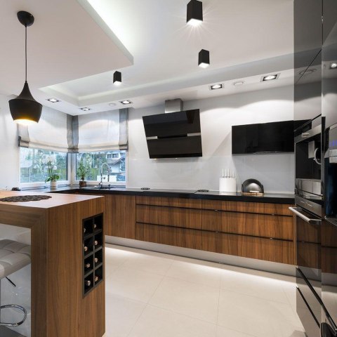 Oprawa sufitowa V-TAC GU10 kwadrat natynkowa czarny+ciemny chrom 74x74x140mm VT-882SQ 3 lata gwarancji