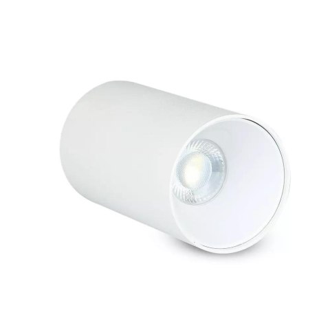 Oprawa sufitowa V-TAC GU10 okrągła natynkowa tuba biała 80x140mm VT-882-R 3 lata gwarancji