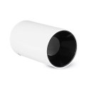 Oprawa sufitowa V-TAC GU10 okrągła natynkowa tuba biały+czarny 80x140mm VT-882-R 3 lata gwarancji